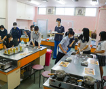 介護食士体験授業