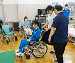 介護技術体験授業